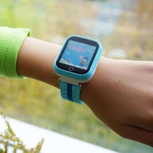 Дитячий розумний годинник з GPS Smart baby watch Q750 Blue, смарт годинник-телефон з сенсорним екраном та іграми 419886 фото