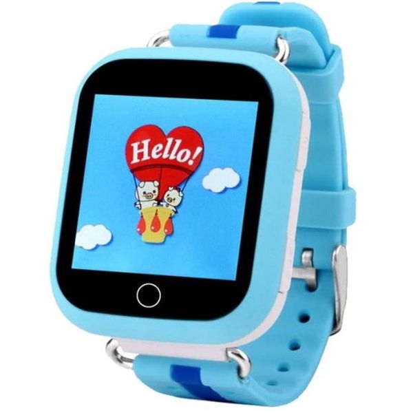 Детские умные часы с GPS Smart baby watch Q750 Blue, смарт часы-телефон c сенсорным экраном и играми 419886 фото