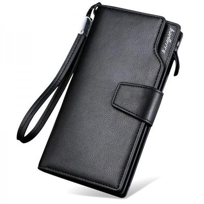 Чоловічий гаманець Baellerry Business S1063, портмоне клатч екошкіри. Колір: чорний 298761 фото