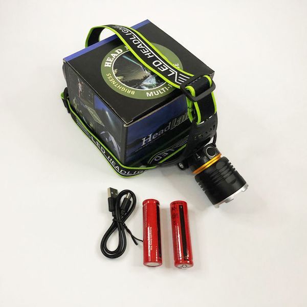 Ліхтар налобний з датчиком руху Police BL-8003-P50 250622 фото