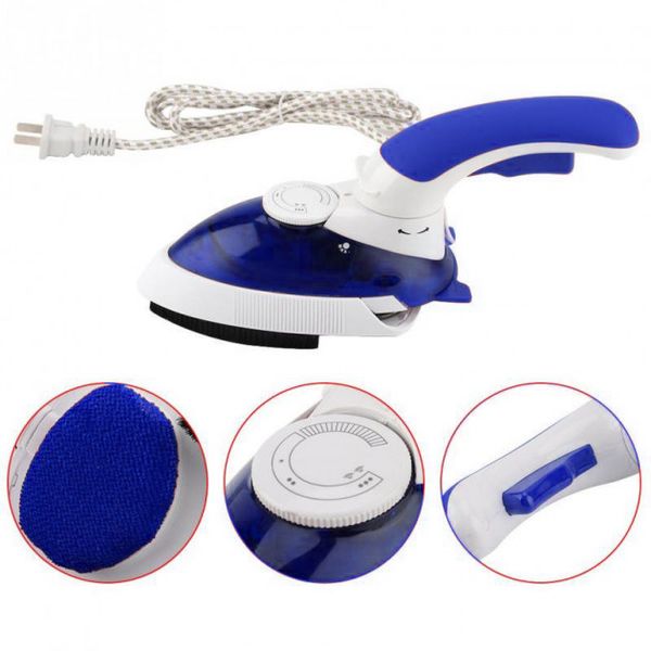 Отпариватель Mini Steam Iron HT-558B. Цвет: синий 12029 фото