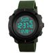 Часы наручные мужские SKMEI 1213AG ARMY GREEN BIG SIZE, брендовые мужские часы. Цвет: зеленый 338028 фото 3