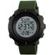 Часы наручные мужские SKMEI 1213AG ARMY GREEN BIG SIZE, брендовые мужские часы. Цвет: зеленый 338028 фото 1