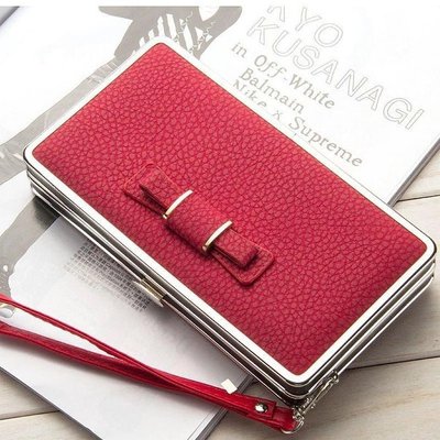 Портмоне BAELLERRY Pidanlu, компактні жіночі гаманці, жіночий гаманець. Колір: червоний 298781 фото