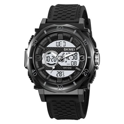 Годинник наручний чоловічий SKMEI 2098BKWT, чоловічий тактичний годинник, протиударний годинник 424968 фото
