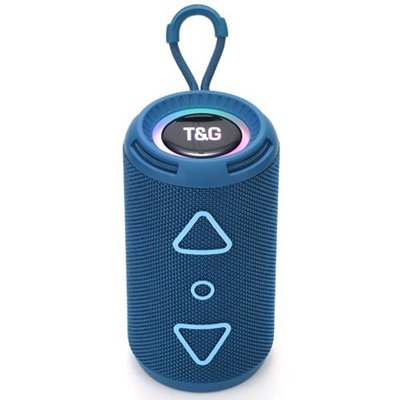 Bluetooth колонка портативная TG656 FM-радио. Цвет: синий 462567 фото