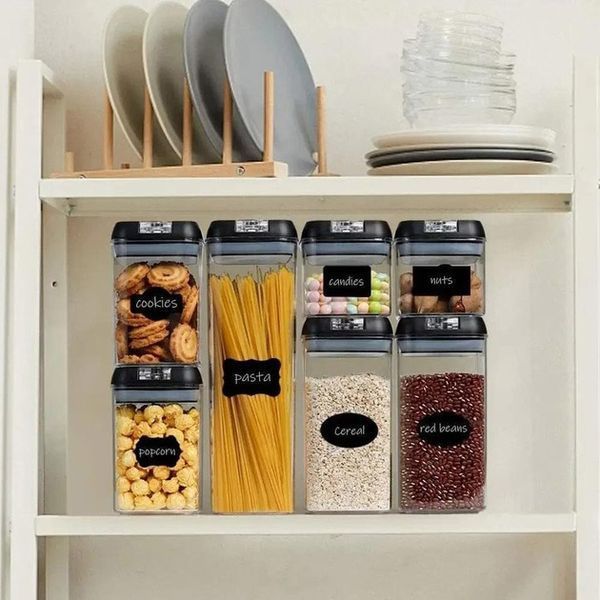 Набір контейнерів для їжі FOOD Storage Container Set на клямках із ущільнювачем із 7 предметів 581742 фото