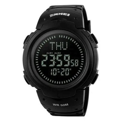 Годинник наручний чоловічий SKMEI 1231BK, брендовий чоловічий годинник, модний чоловічий годинник. Колір: чорний 338041 фото