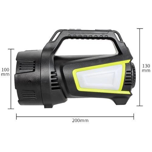 Фонарь кемпинг переносной T100A-10W+2COB с боковыми LED (white/red/blue) 301931 фото