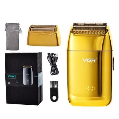 Профессиональный шейвер VGR V-399 Professional Foil Shaver Gold 344263 фото