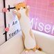 Гигантская мягкая плюшевая игрушка Длинный Кот Батон котейка-подушка 110 см. Цвет: коричневый 311348 фото 4