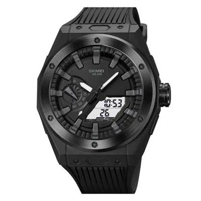 Годинник наручний чоловічий SKMEI 2103BKWT,  годинник протиударний, годинник для чоловіка 424965 фото