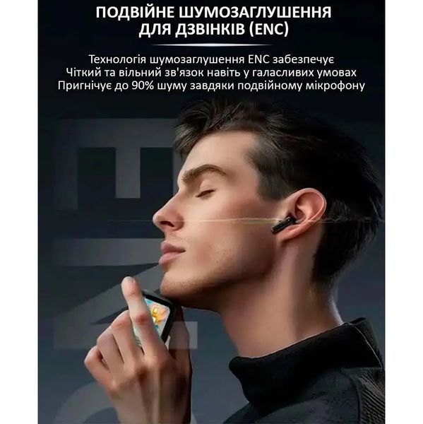 Наушники беспроводные LX-10 TWS Earbuds с LED дисплеем Блютуз беспроводные наушники затычки. Цвет: черный 595730 фото