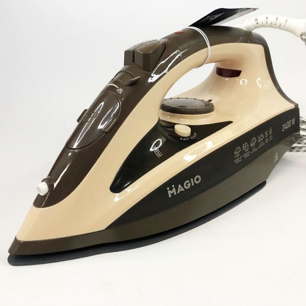 Праска Magio MG-134, парова праска-очисник, праска електрична парова. Колір: бежевий 232309 фото