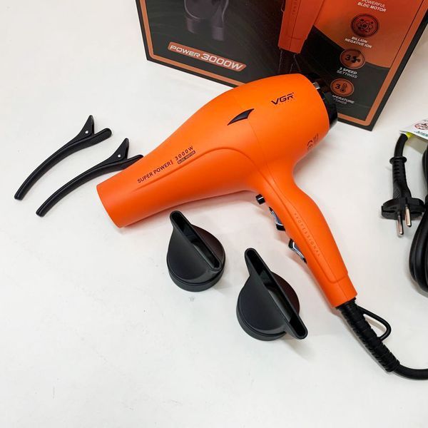 Фен VGR V-406 ORANGE 3000Вт 736798 фото