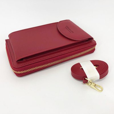 Жіночий клатч-шумка BAELLERRY Forever Young, гаманець сумка з відділенням для телефону. Колір: рожевий 300040 фото