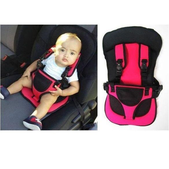 Детское бескаркасное автокресло Multi Function Car Cushion до 12 лет. Цвет: красный 129067 фото