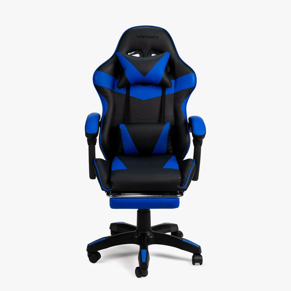 Компьютерное кресло для геймеров Virgo Vecotti GT Blue W001111 фото