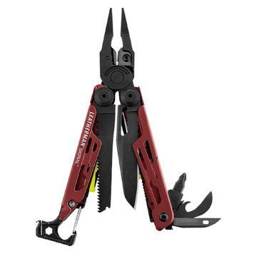 Мультитул Leatherman Signal Crimson 832745 специализированный инструмент для выживания и кемпинга 765765 фото