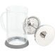 Френч-пресс Well Done WD-8038B из термостойкого стекла 800 мл, Необычный заварник для чая 593288 фото 3