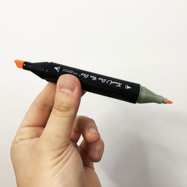Набор скетч маркеров для рисования Touch 80 шт./уп. двусторонние профессиональные фломастеры для художников 139132 фото