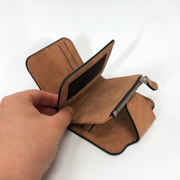 Гаманець жіночий Baellerry N2346, Невеликий жіночий гаманець, Стильний жіночий гаманець. Колір: коричневий 141959 фото
