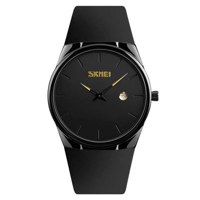 Годинник наручний чоловічий SKMEI 1509BK, оригінальний чоловічий годинник, чоловічий годинник стильний годинник на руку 424960 фото