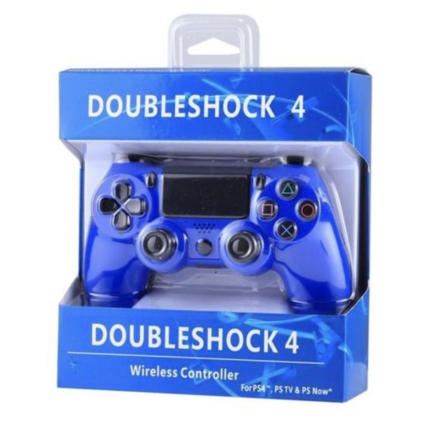 Джойстик DOUBLESHOCK для PS 4, игровой беспроводной геймпад PS4/PC аккумуляторный джойстик. Цвет: синий 388551 фото