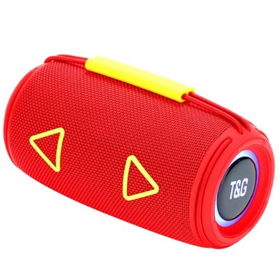 Bluetooth-колонка TG657 с RGB подсветкой 1500 mAh. Цвет: красный 462599 фото