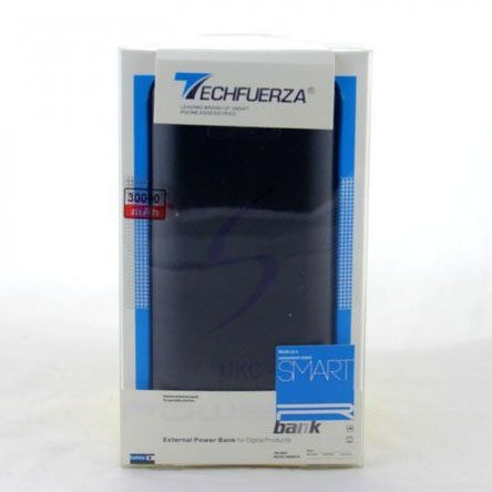 Портативная мобильная зарядка Power Bank 30000/9600mAh UKC. Цвет: черный 62097 фото