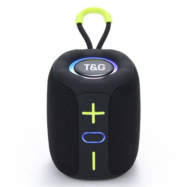 Портативна Bluetooth колонка TG658 8W з RGB підсвічуванням. Колір: чорний 462607 фото