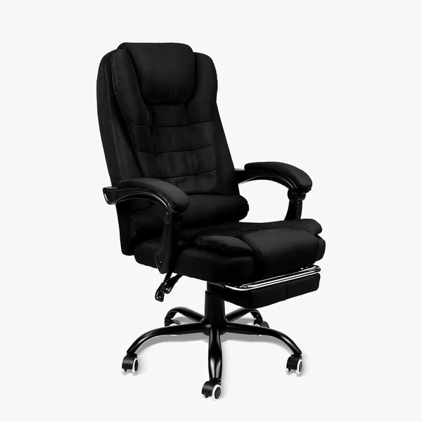 Крісло для дому та офісу Virgo X6 Deep Black Textile  W001166 фото