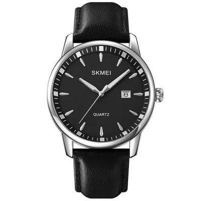 Годинник кварцовий чоловічий SKMEI 2108BKBU / Чоловічий годинник стильний годинник на руку 425133 фото