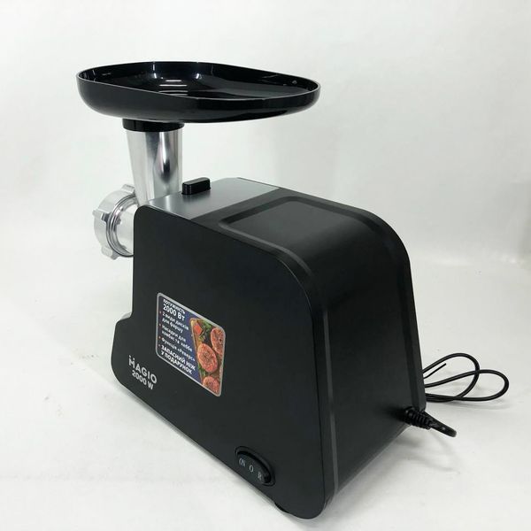 Мясорубка Magio MG-268 N 2000 Вт мясорубка для мяса электромясорубка для шинковки электромясорубка для дома 544659 фото