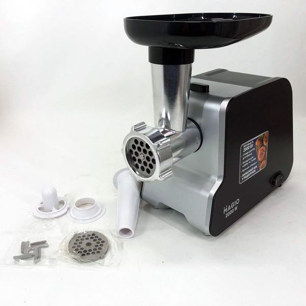Мясорубка Magio MG-268 N 2000 Вт мясорубка для мяса электромясорубка для шинковки электромясорубка для дома 544659 фото