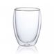 Набір скляних склянок із подвійними стінками Con Brio СВ-8335-2, 2шт, 350мл 215551 фото 4