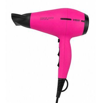 Фен для волосся VGR V-457 2400Вт Pink 874236 фото