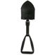 Лопата туристична багатофункціональна Shovel 009, міні лопата для кемпінгу, саперна лопата. Колір: чорний 237618 фото 18