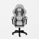 Комп'ютерне крісло для геймерів текстильне Virgo GT-FAB X20 Grey  W001037 фото 4