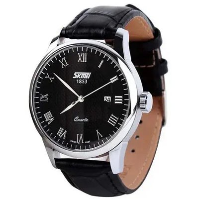 Годинник наручний чоловічий SKMEI 9058LSIBKBK, чоловічий годинник стильний годинник на руку, модний чоловічий годинник 425130 фото