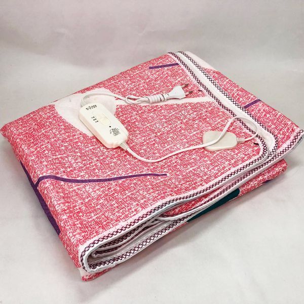 Електропростирадло електричне простирадло з підігрівом Electric Blanket 180х150см серця 517065 фото