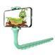Гнучкий тримач для телефону з універсальними присосками Cute Worm Lazy Holder. Колір блакитний 140791 фото 2