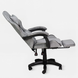 Комп'ютерне крісло для геймерів велюрове Virgo X27 Vortex Light Grey W001038 фото 3