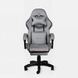 Комп'ютерне крісло для геймерів велюрове Virgo X27 Vortex Light Grey W001038 фото 4
