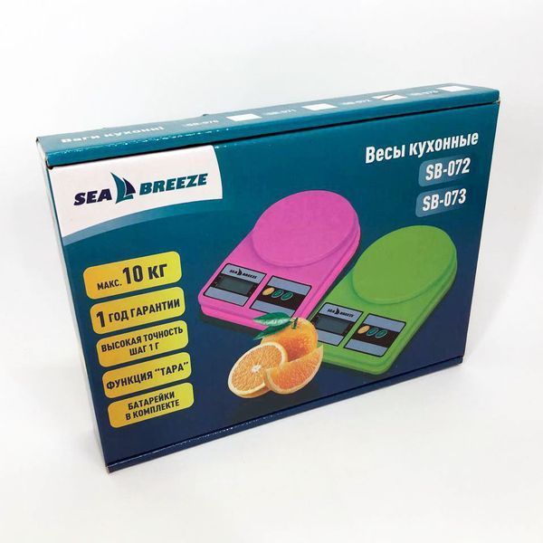 Весы кухонные SeaBreeze SB-072, Электрические кухонные весы, Точные кухонные весы. Цвет: розовый 433937 фото