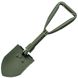 Лопата туристична багатофункціональна Shovel 009, міні лопата для кемпінгу, саперна лопата. Колір: зелений 238447 фото 1