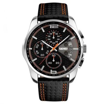 Годинник наручний чоловічий SKMEI 9106OG, фірмовий спортивний годинник, годинник наручний чоловічий 425127 фото