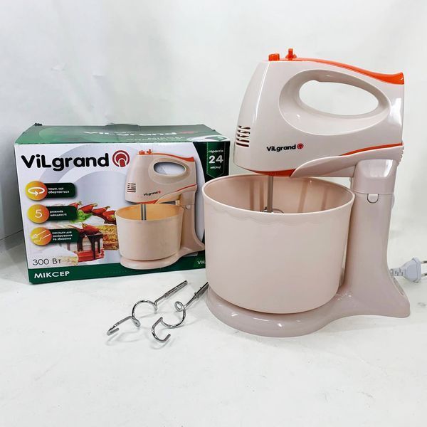 Міксер ViLgrand VHM3017B. Колір: бежевий 686791 фото