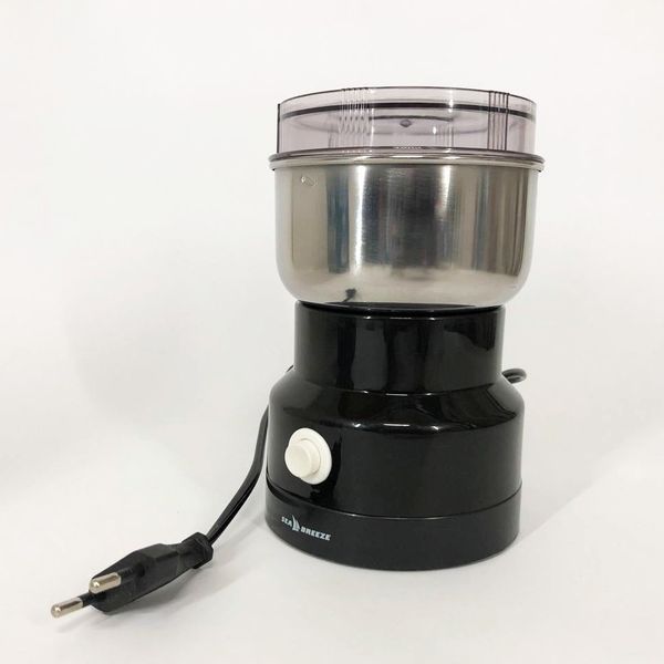 Кофемолка SeaBreeze SB-081, электрическая кофемолка измельчитель, кофемолка электрическая домашняя 254819 фото