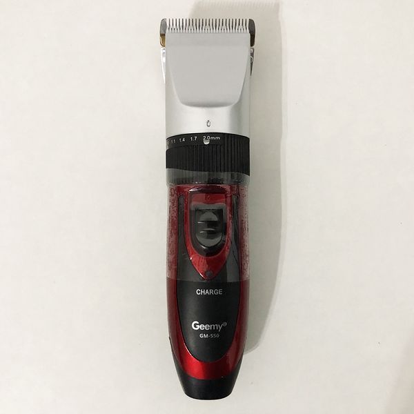 Професійна машинка для стрижки волосся GEMEI GM-550 з двома акумуляторами 6614 фото